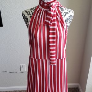 M/L (8-10) Red (1) Or Green (1) Striped Jumper